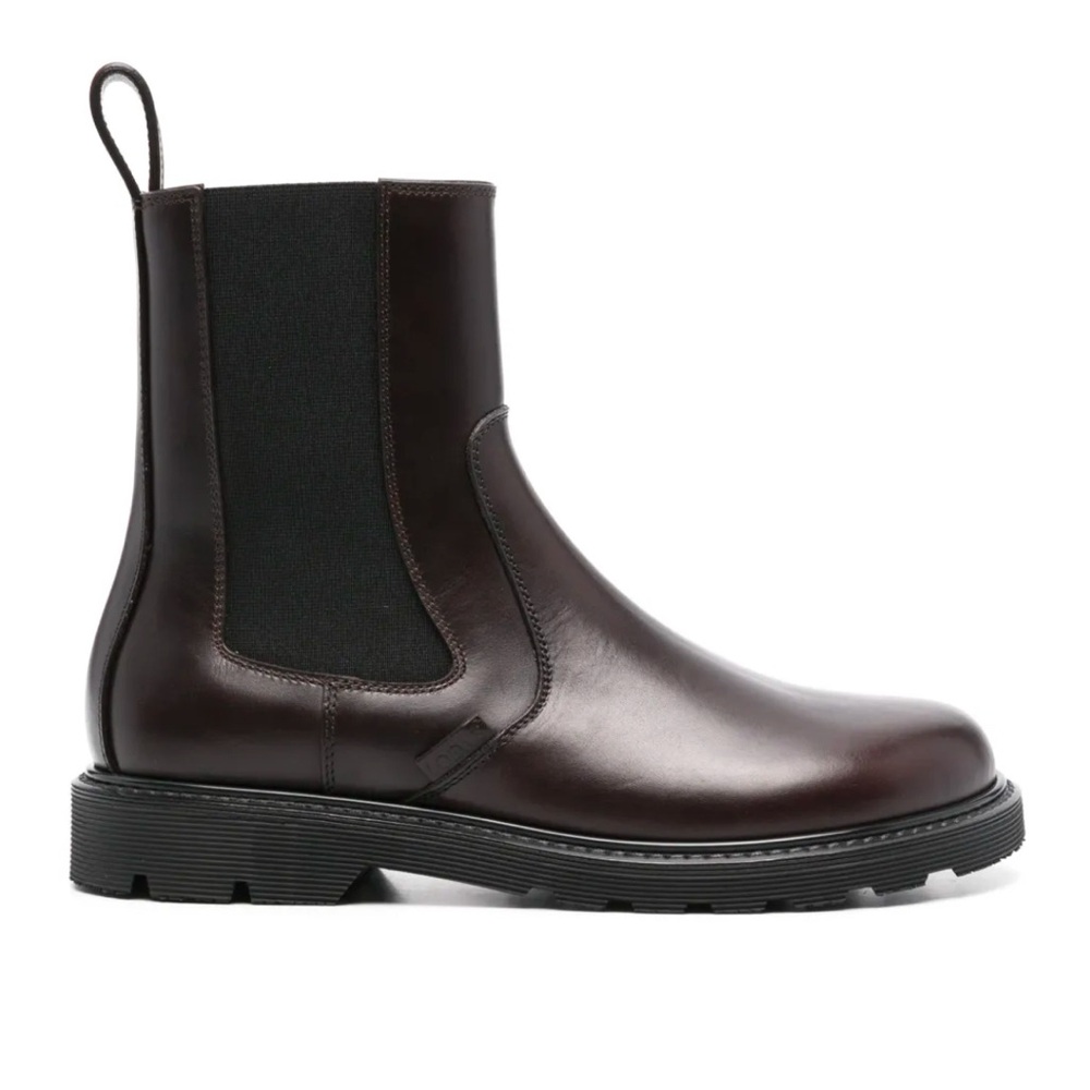 Women’s Loewe Blaze Chelsea Leather Boot - Brown SIZE 36